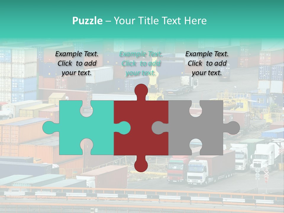 Depository Car Business PowerPoint Template