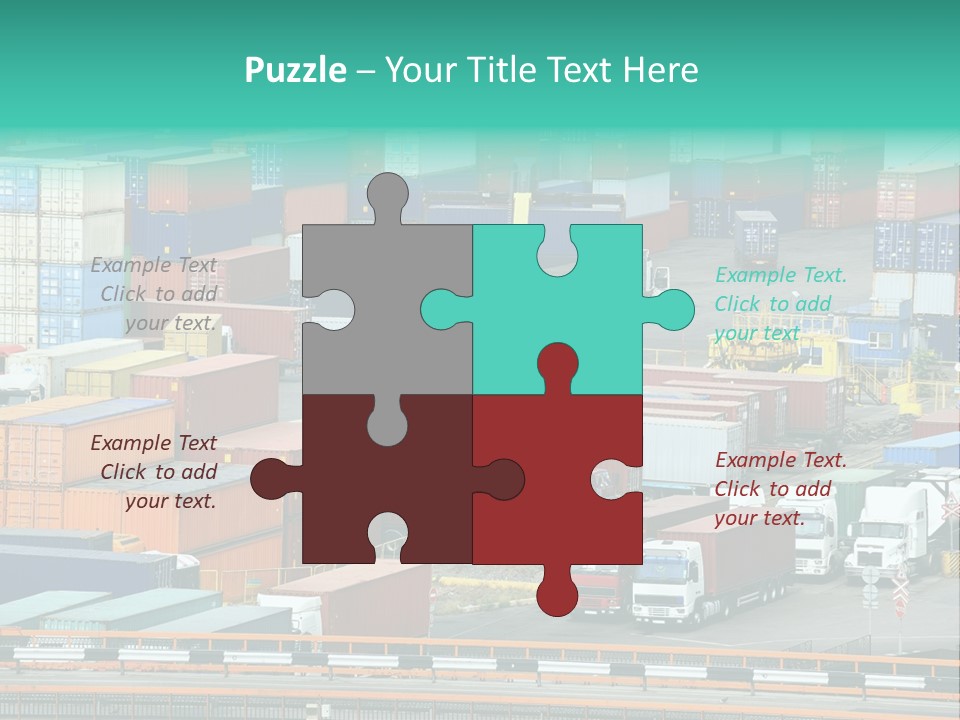 Depository Car Business PowerPoint Template