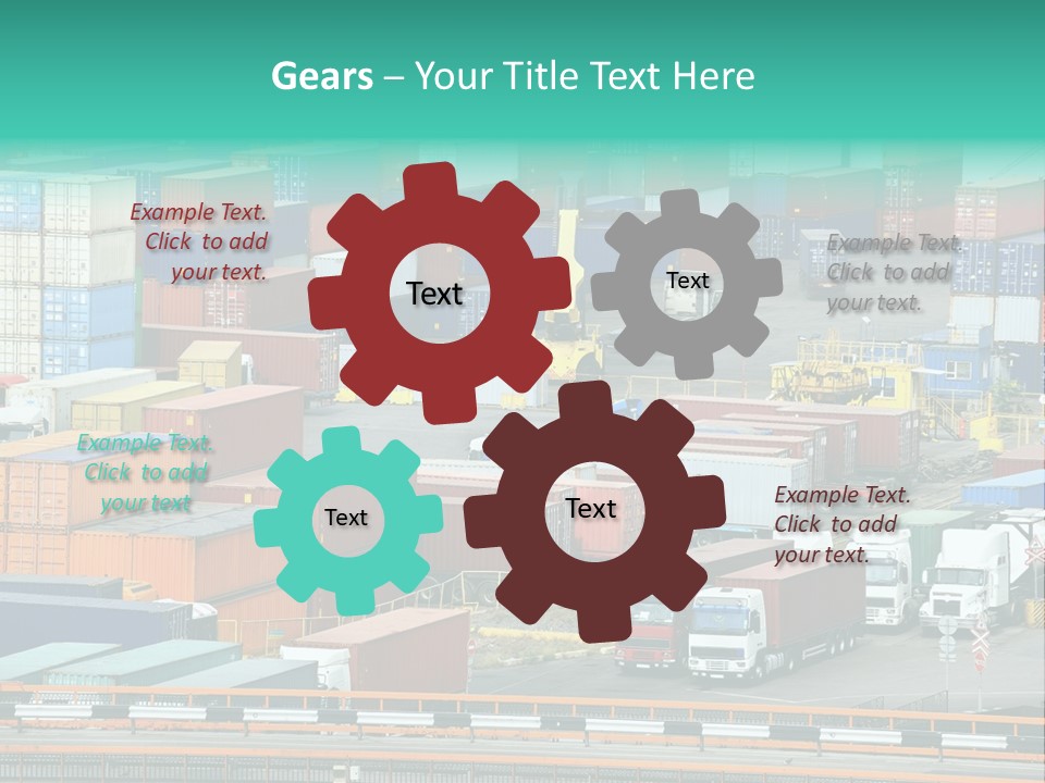 Depository Car Business PowerPoint Template