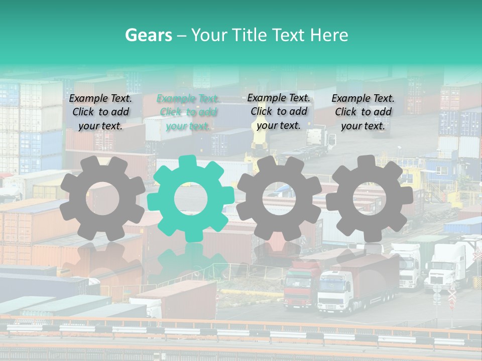 Depository Car Business PowerPoint Template