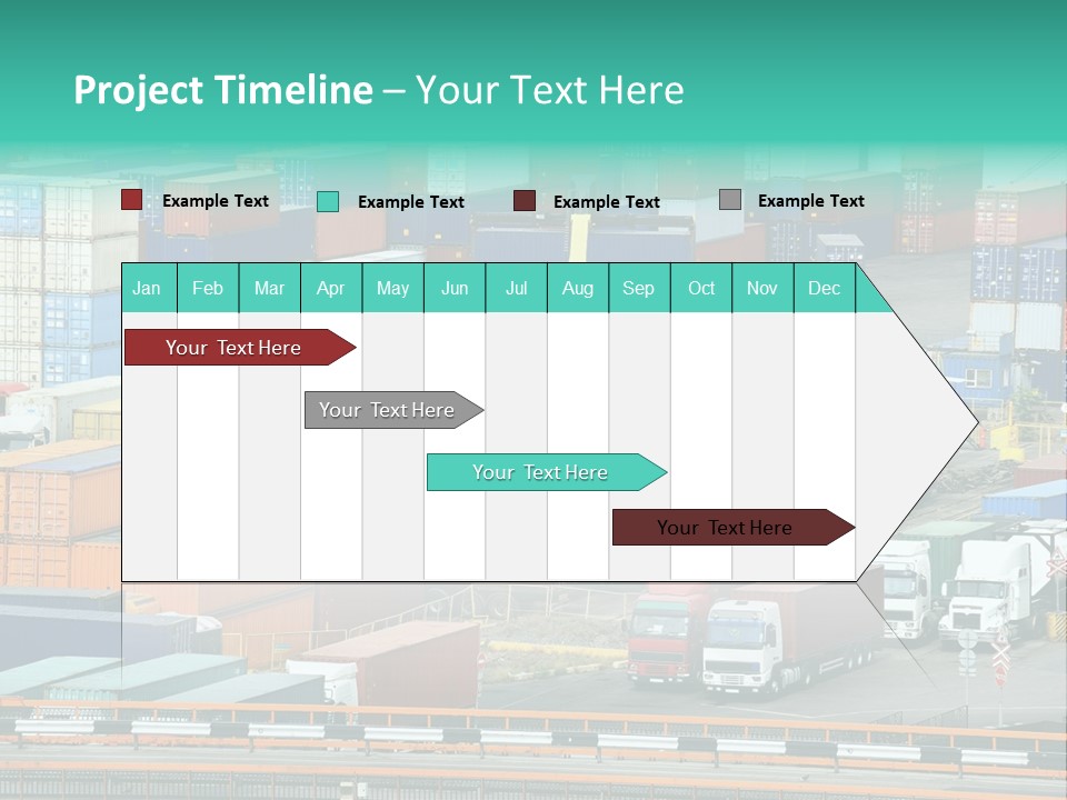 Depository Car Business PowerPoint Template