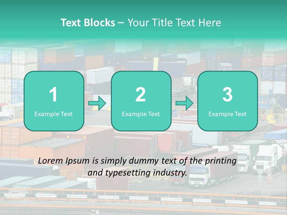 Depository Car Business PowerPoint Template