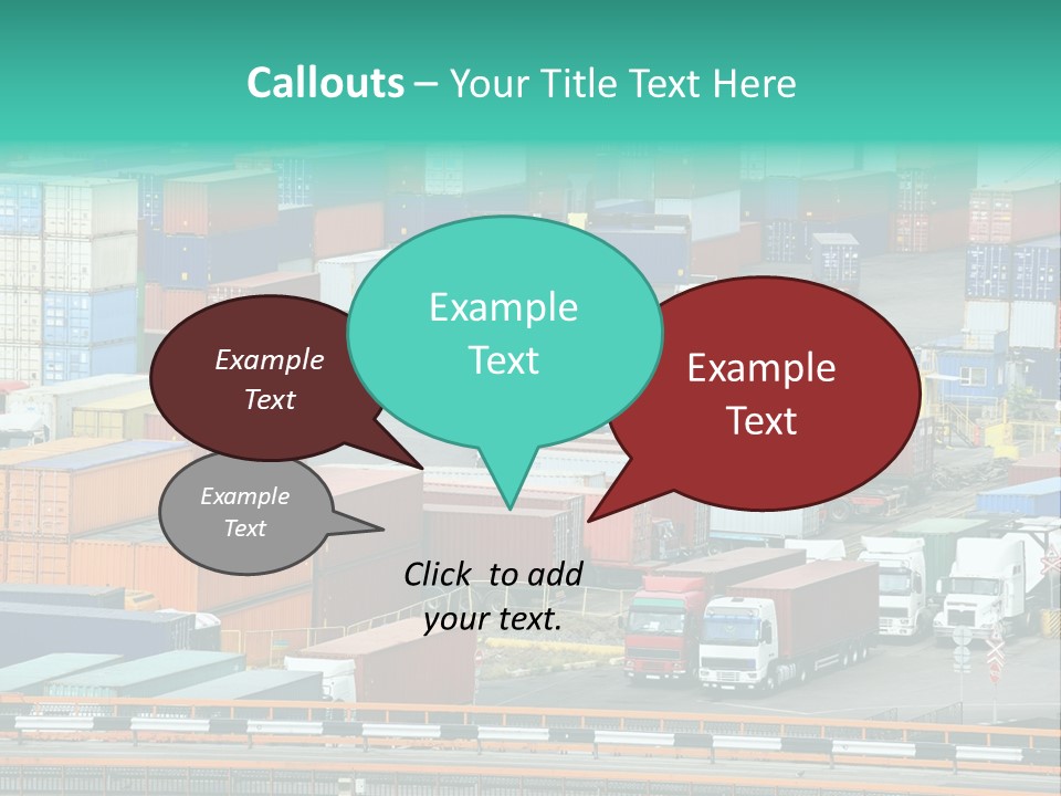Depository Car Business PowerPoint Template
