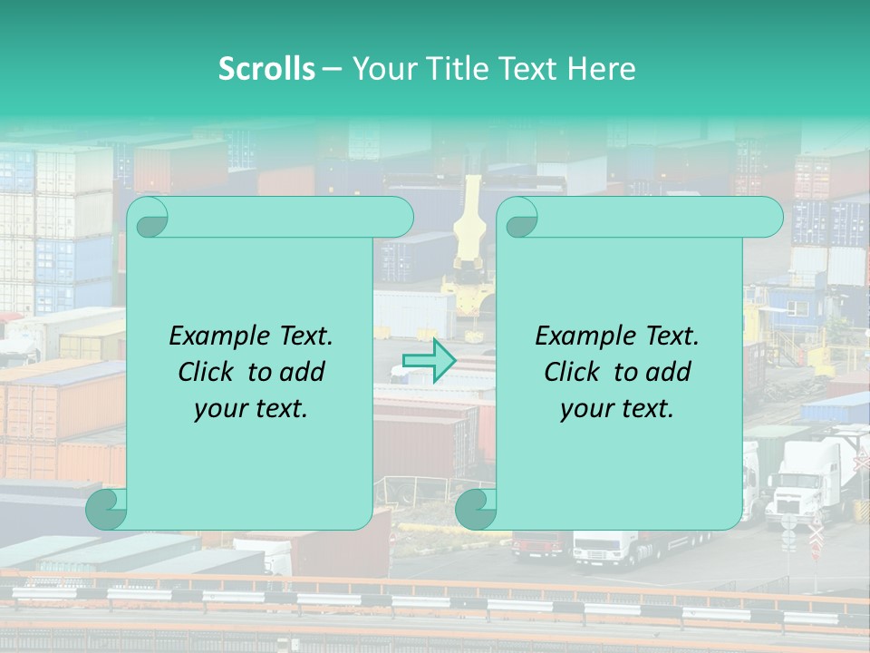 Depository Car Business PowerPoint Template