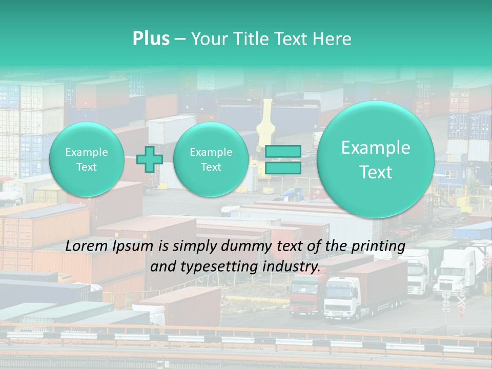 Depository Car Business PowerPoint Template