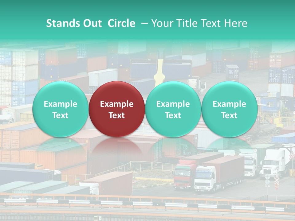 Depository Car Business PowerPoint Template