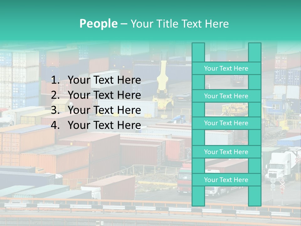 Depository Car Business PowerPoint Template