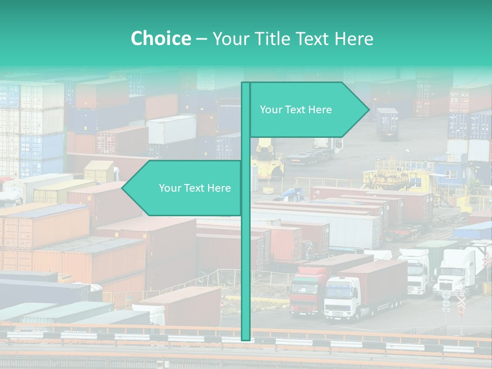 Depository Car Business PowerPoint Template