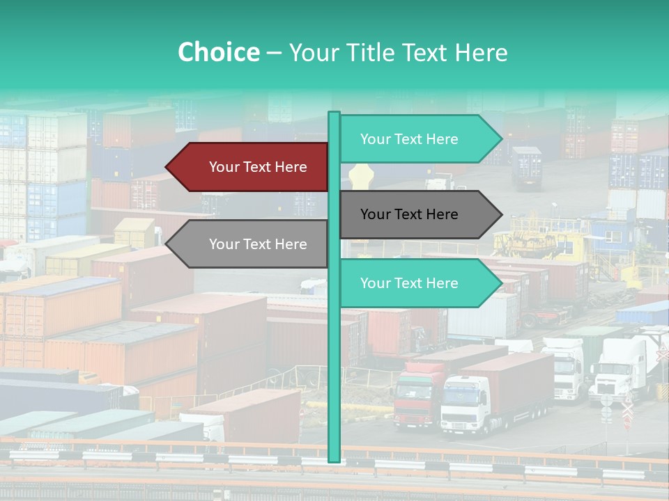 Depository Car Business PowerPoint Template