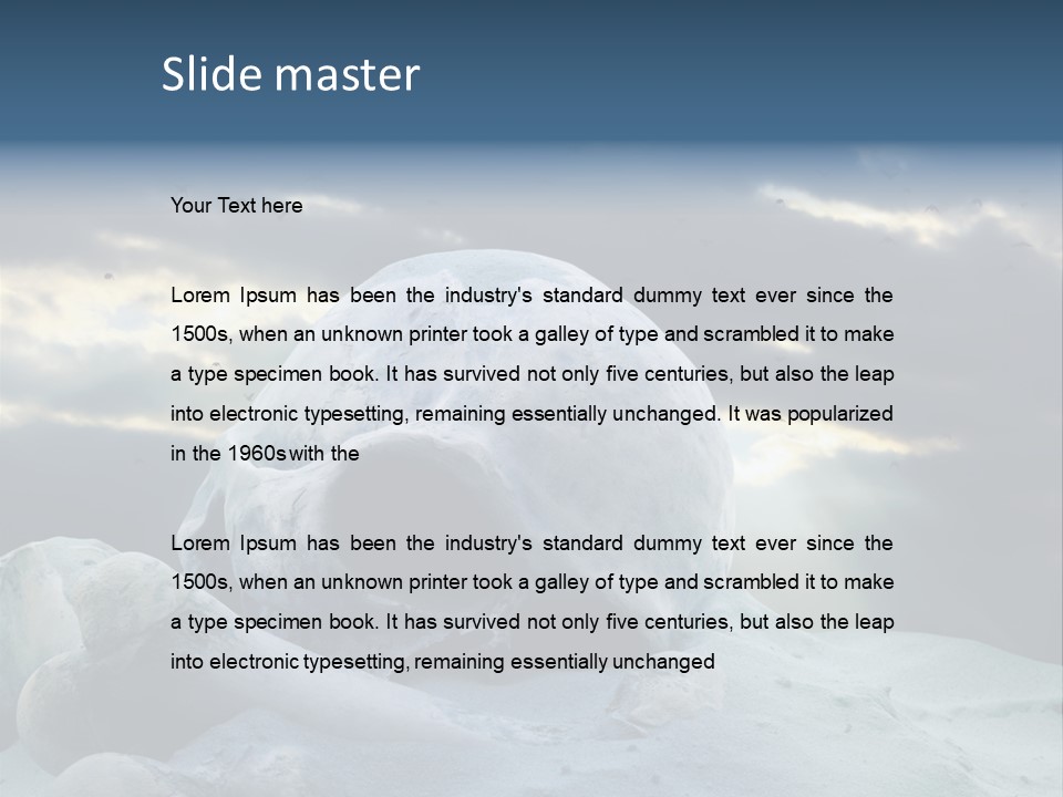 Eruption Execution Modern PowerPoint Template