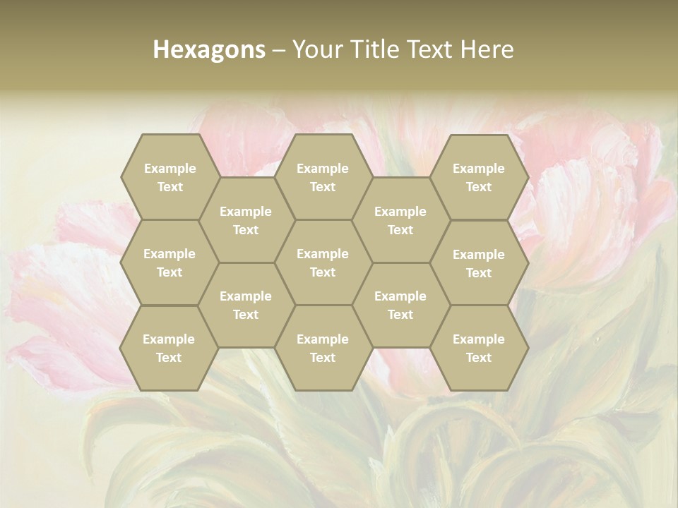 Illustration Paint Nobody PowerPoint Template