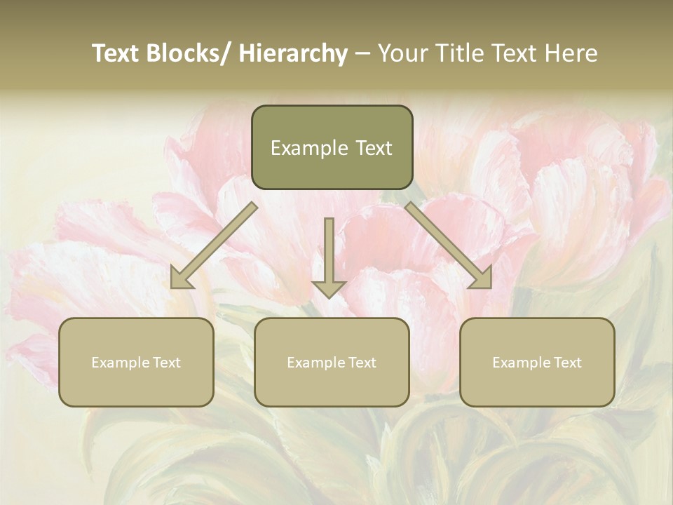 Illustration Paint Nobody PowerPoint Template