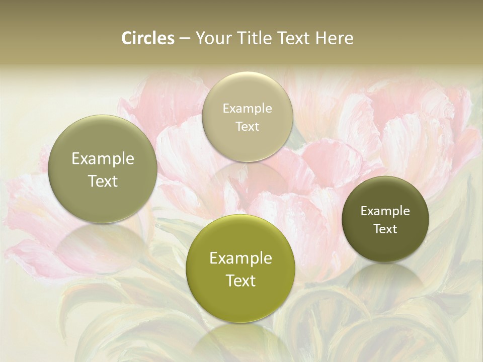 Illustration Paint Nobody PowerPoint Template