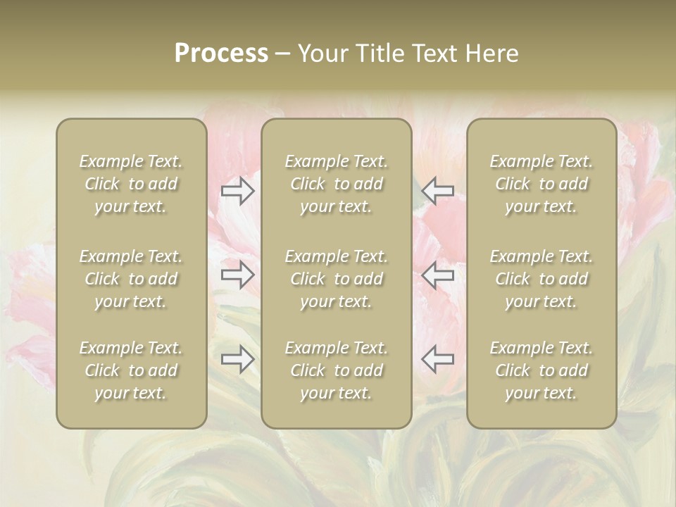 Illustration Paint Nobody PowerPoint Template