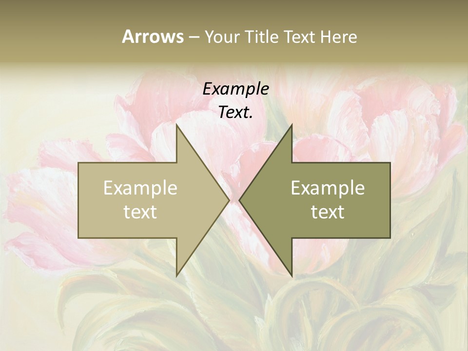 Illustration Paint Nobody PowerPoint Template