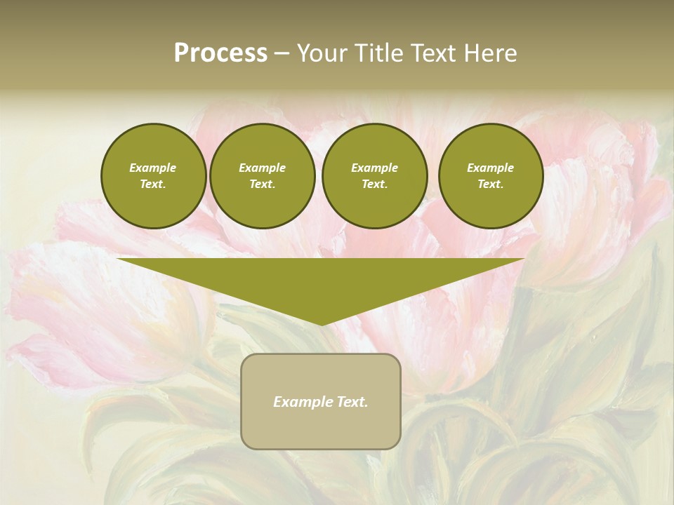 Illustration Paint Nobody PowerPoint Template