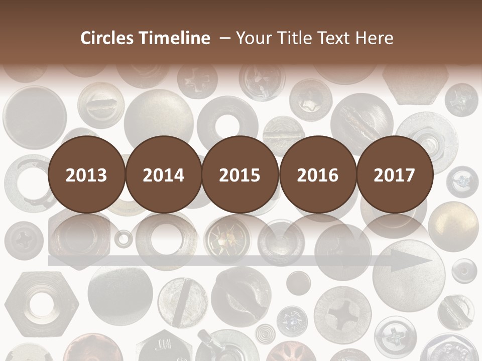 Bolt Design Cogwheel PowerPoint Template