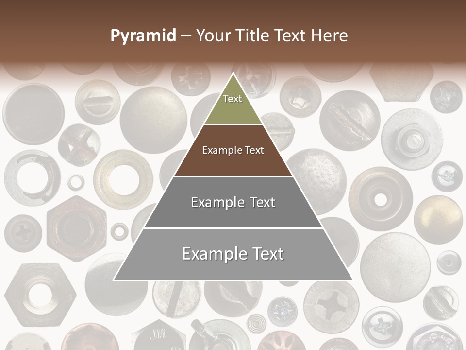 Bolt Design Cogwheel PowerPoint Template