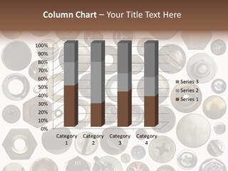 Bolt Design Cogwheel PowerPoint Template