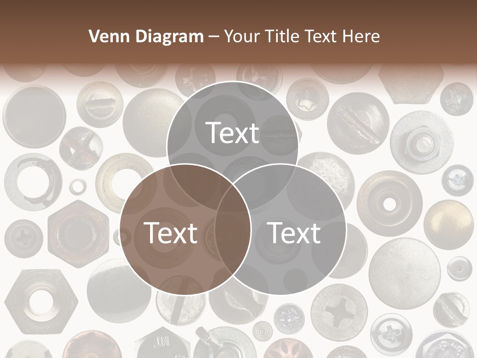 Bolt Design Cogwheel PowerPoint Template