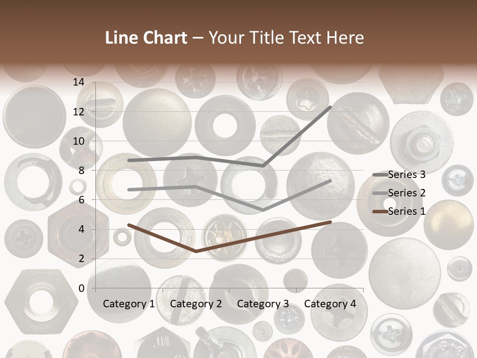 Bolt Design Cogwheel PowerPoint Template