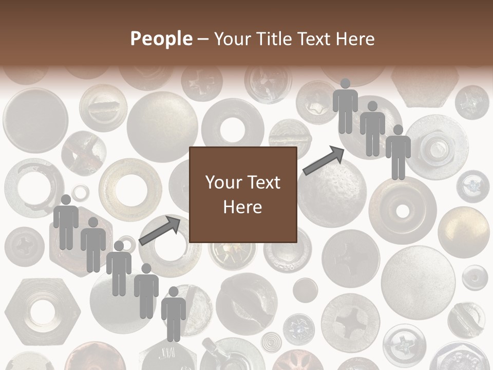 Bolt Design Cogwheel PowerPoint Template