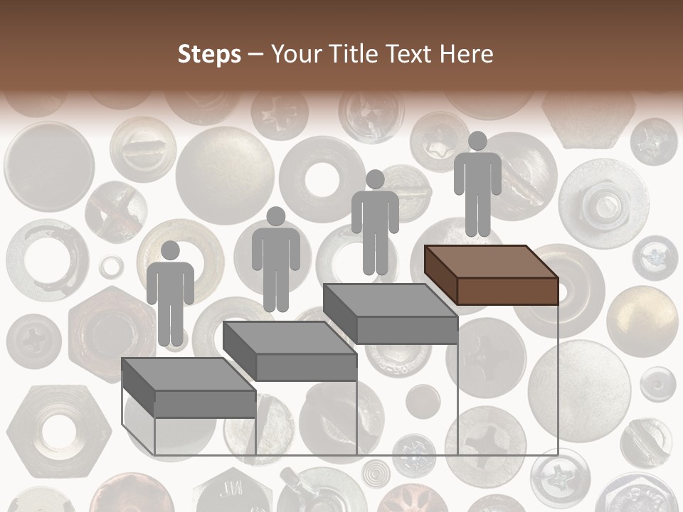 Bolt Design Cogwheel PowerPoint Template