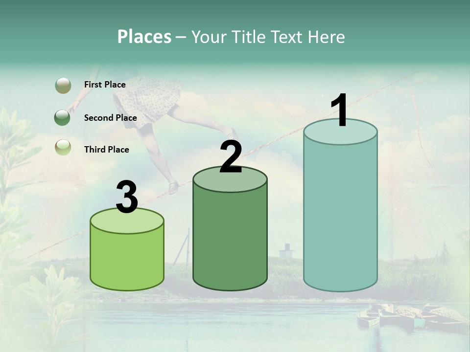 Moisture Cloudscape Clear PowerPoint Template