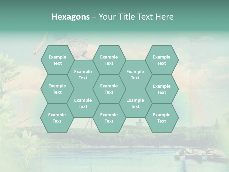 Moisture Cloudscape Clear PowerPoint Template