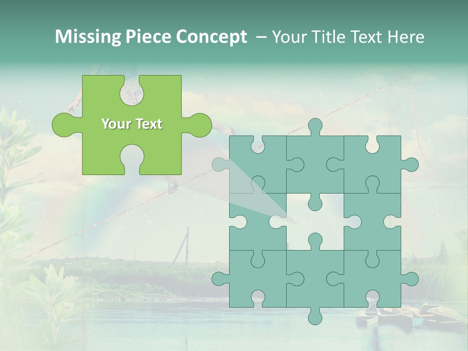 Moisture Cloudscape Clear PowerPoint Template