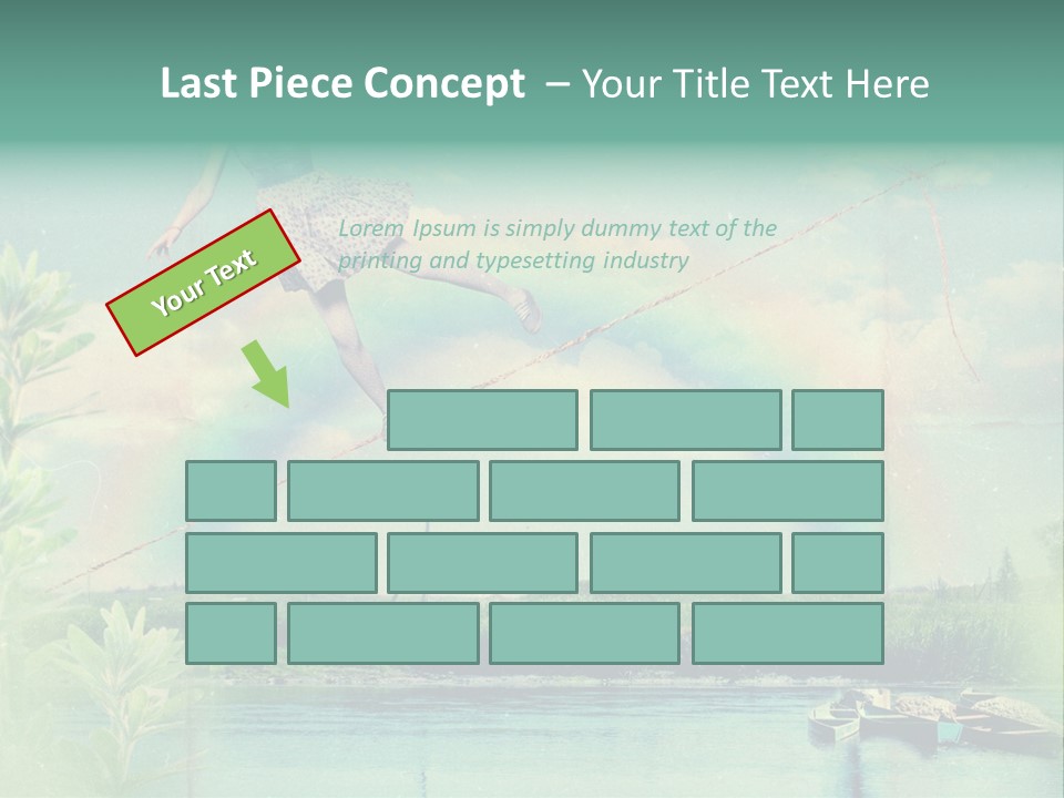 Moisture Cloudscape Clear PowerPoint Template
