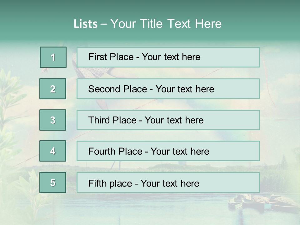Moisture Cloudscape Clear PowerPoint Template
