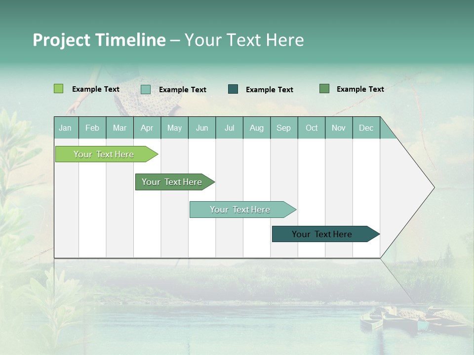 Moisture Cloudscape Clear PowerPoint Template