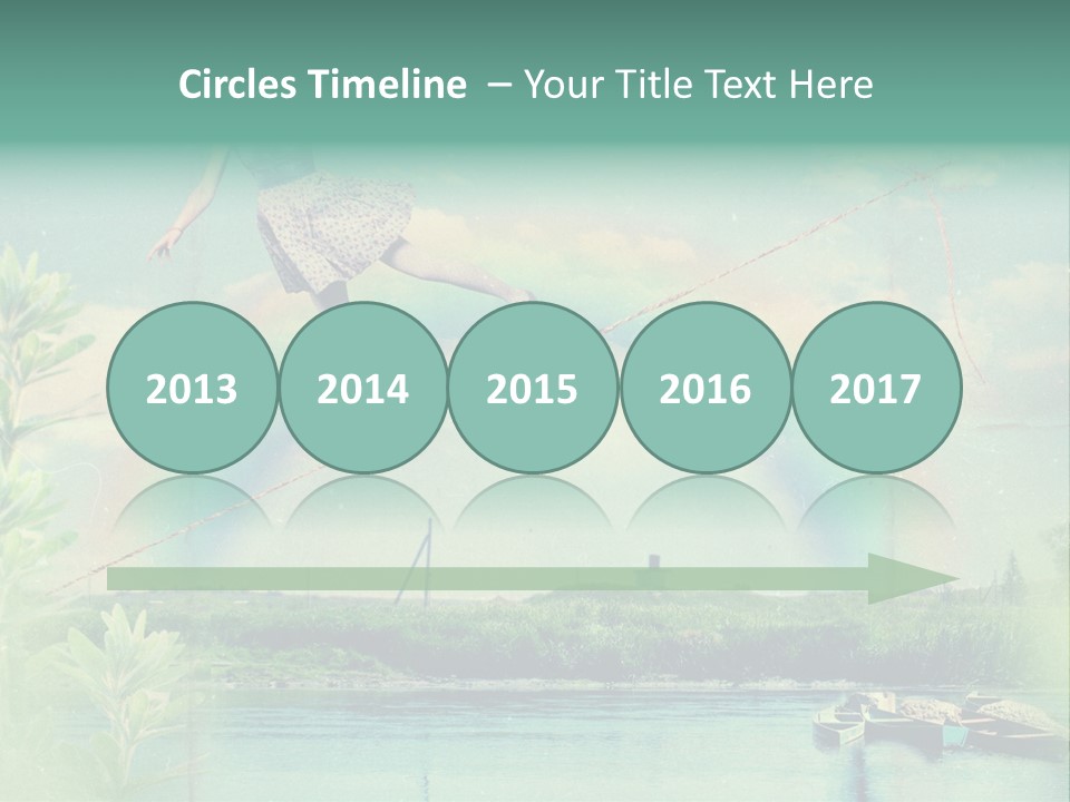 Moisture Cloudscape Clear PowerPoint Template