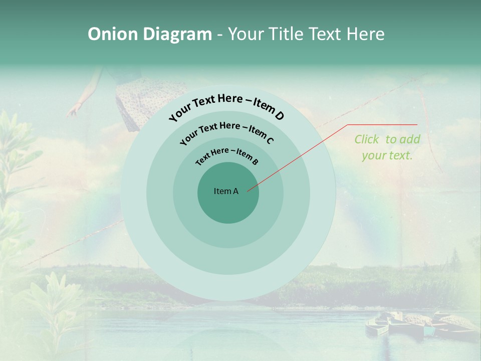 Moisture Cloudscape Clear PowerPoint Template