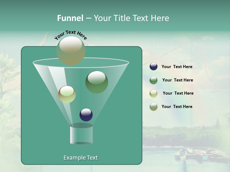 Moisture Cloudscape Clear PowerPoint Template