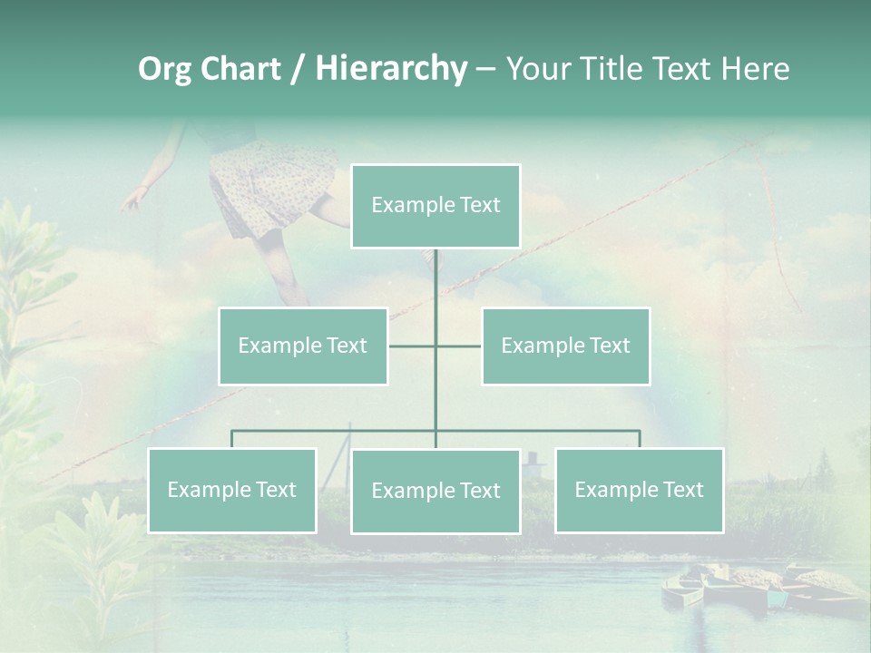 Moisture Cloudscape Clear PowerPoint Template