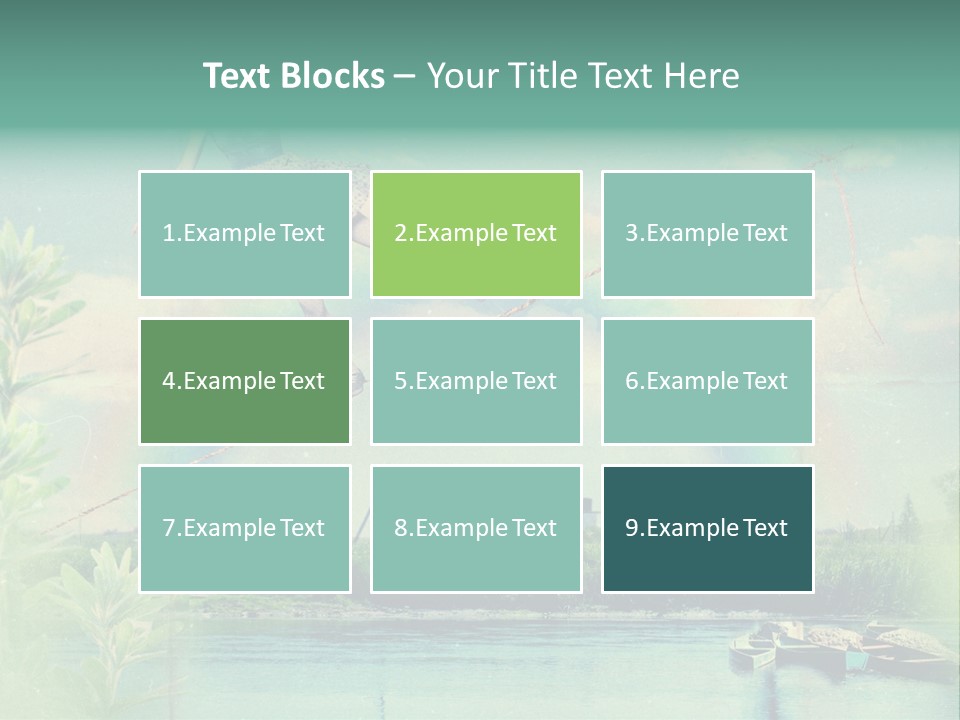 Moisture Cloudscape Clear PowerPoint Template