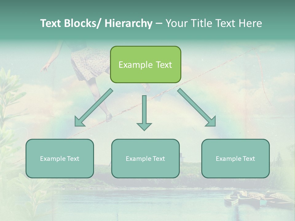 Moisture Cloudscape Clear PowerPoint Template