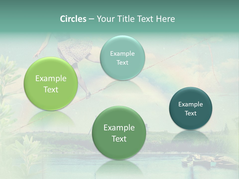 Moisture Cloudscape Clear PowerPoint Template