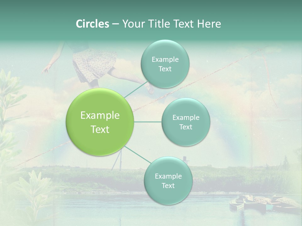 Moisture Cloudscape Clear PowerPoint Template