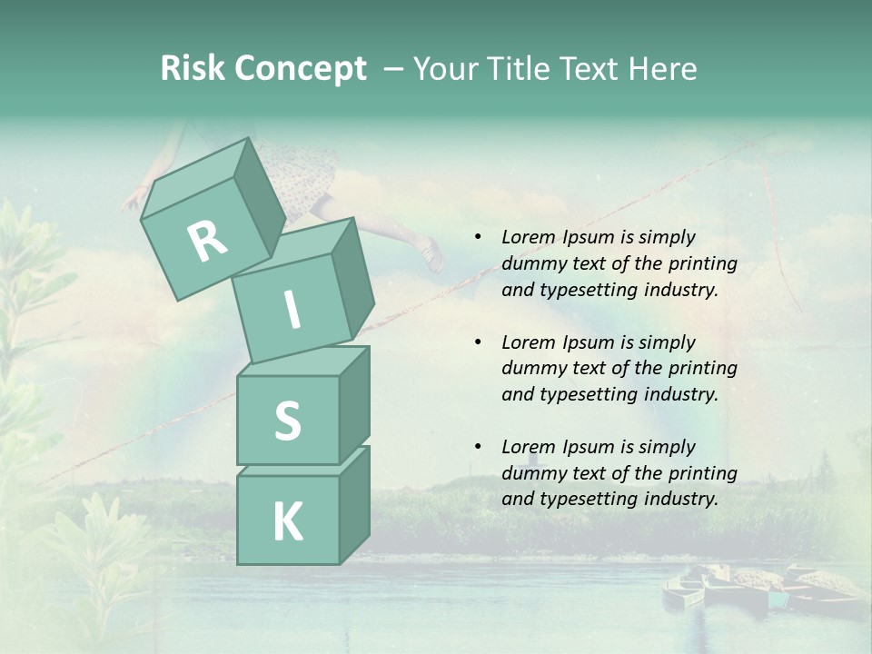 Moisture Cloudscape Clear PowerPoint Template