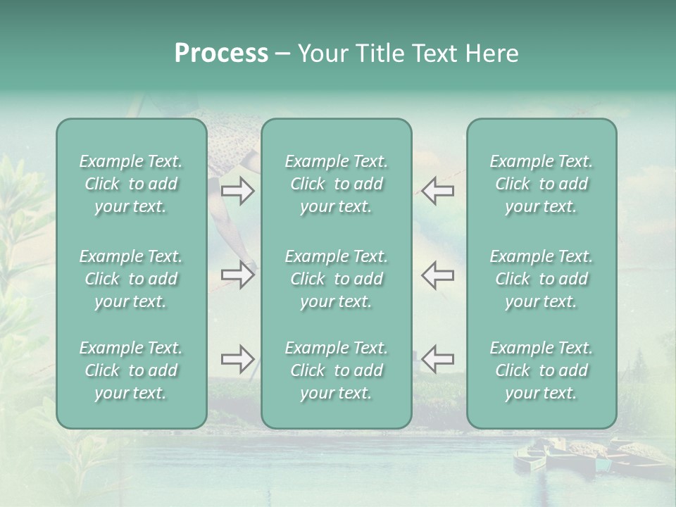 Moisture Cloudscape Clear PowerPoint Template
