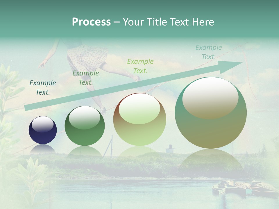 Moisture Cloudscape Clear PowerPoint Template