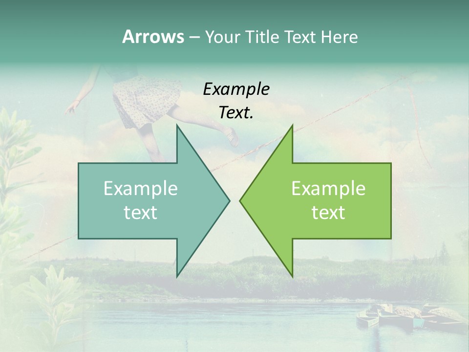Moisture Cloudscape Clear PowerPoint Template
