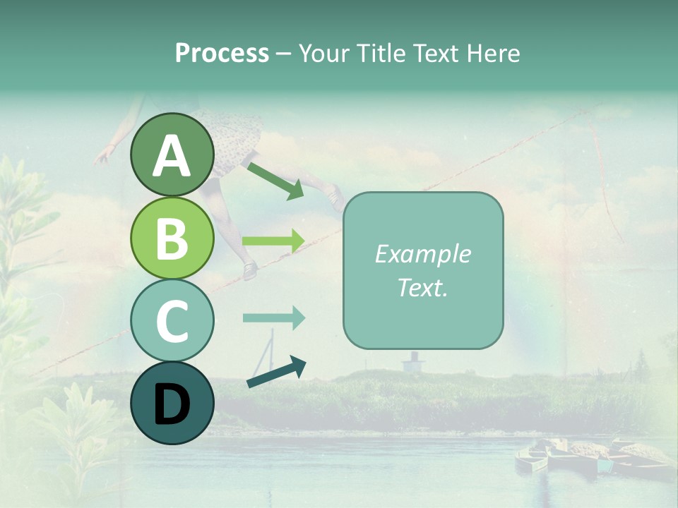 Moisture Cloudscape Clear PowerPoint Template