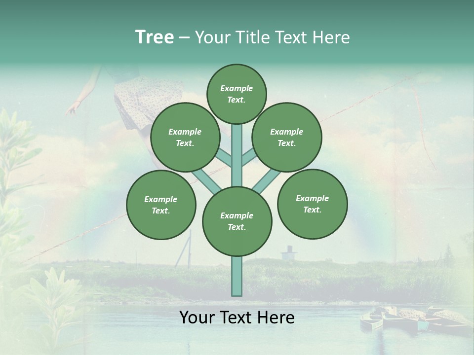 Moisture Cloudscape Clear PowerPoint Template