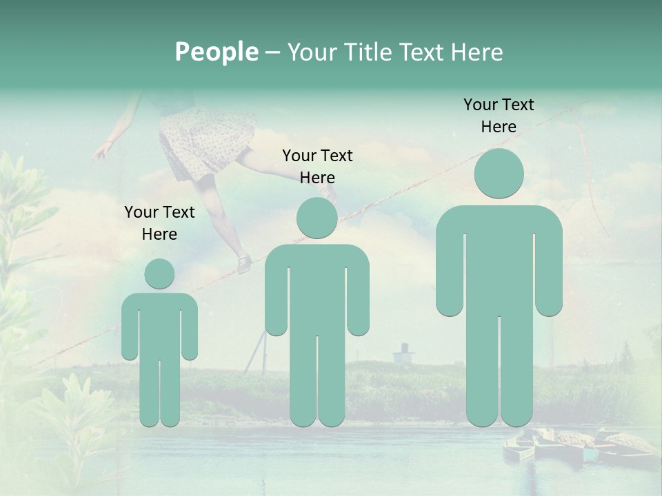 Moisture Cloudscape Clear PowerPoint Template