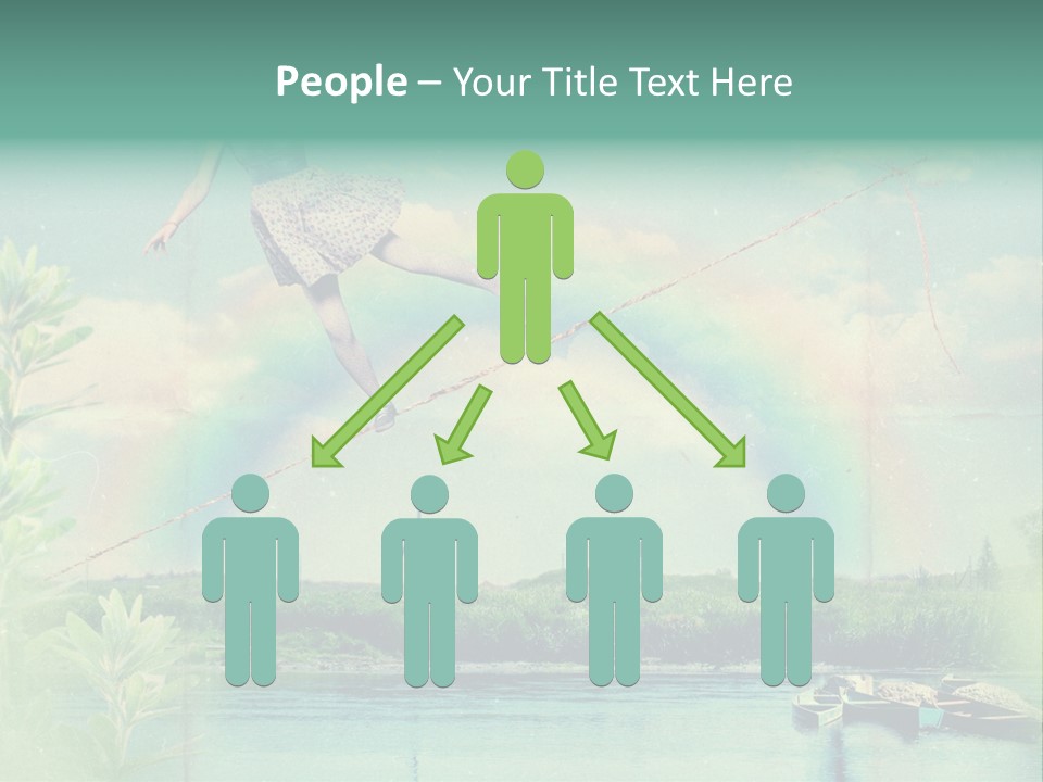 Moisture Cloudscape Clear PowerPoint Template