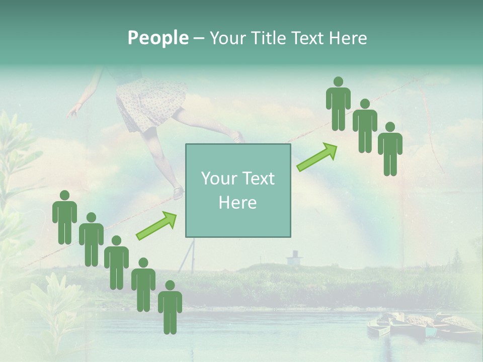 Moisture Cloudscape Clear PowerPoint Template